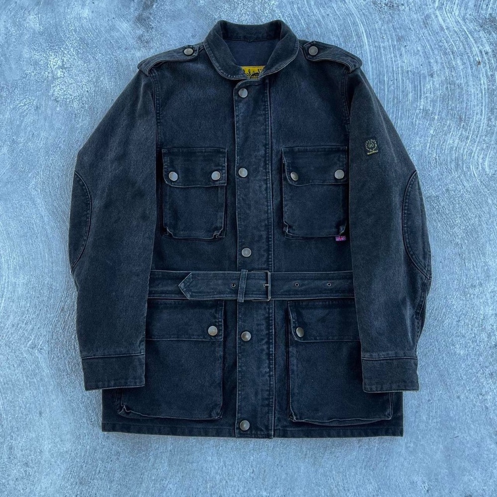 Belstaff Black Prince Roadmaster Denim Jacket